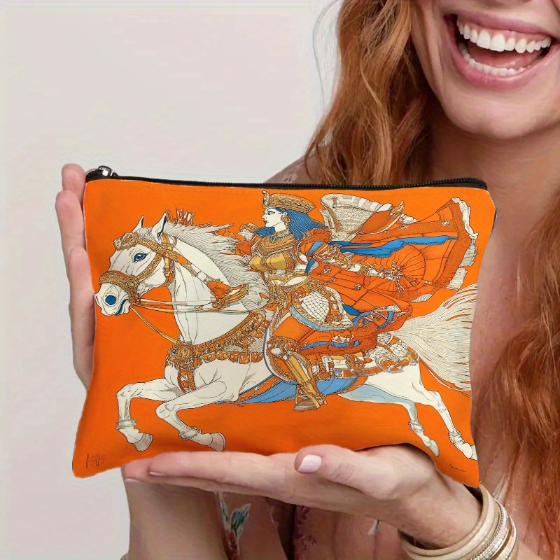 Ancient Egyptian Queen and Horse Design