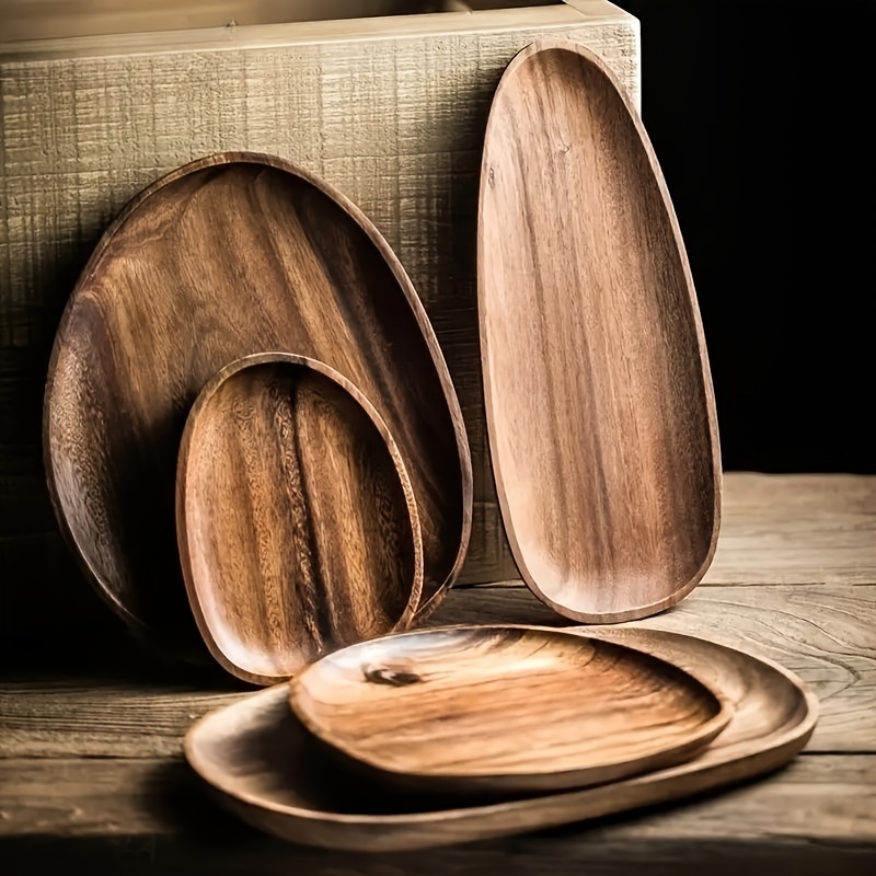 Creative Outdoor Wooden Plates for Longing Wood