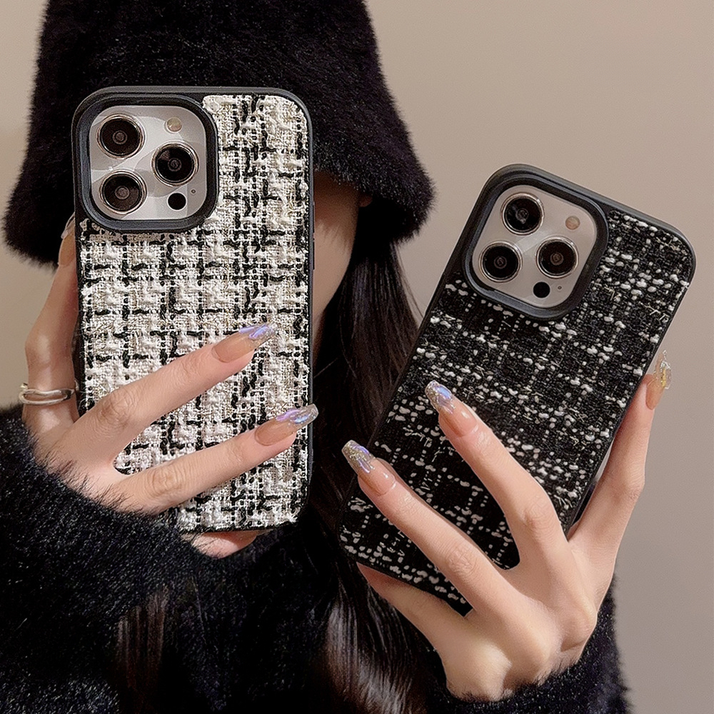 Classic Elegant Style Flannel iPhone Case