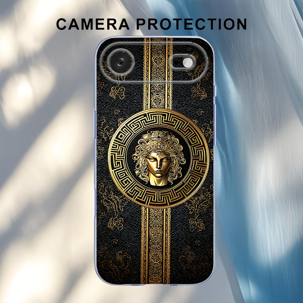 Elegant Medusa Emblem Slim TPU Phone Case