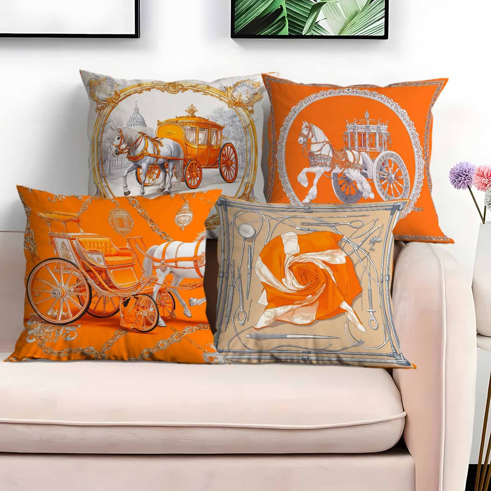 4pcs Set, Classic European Style, Elegant and Noble