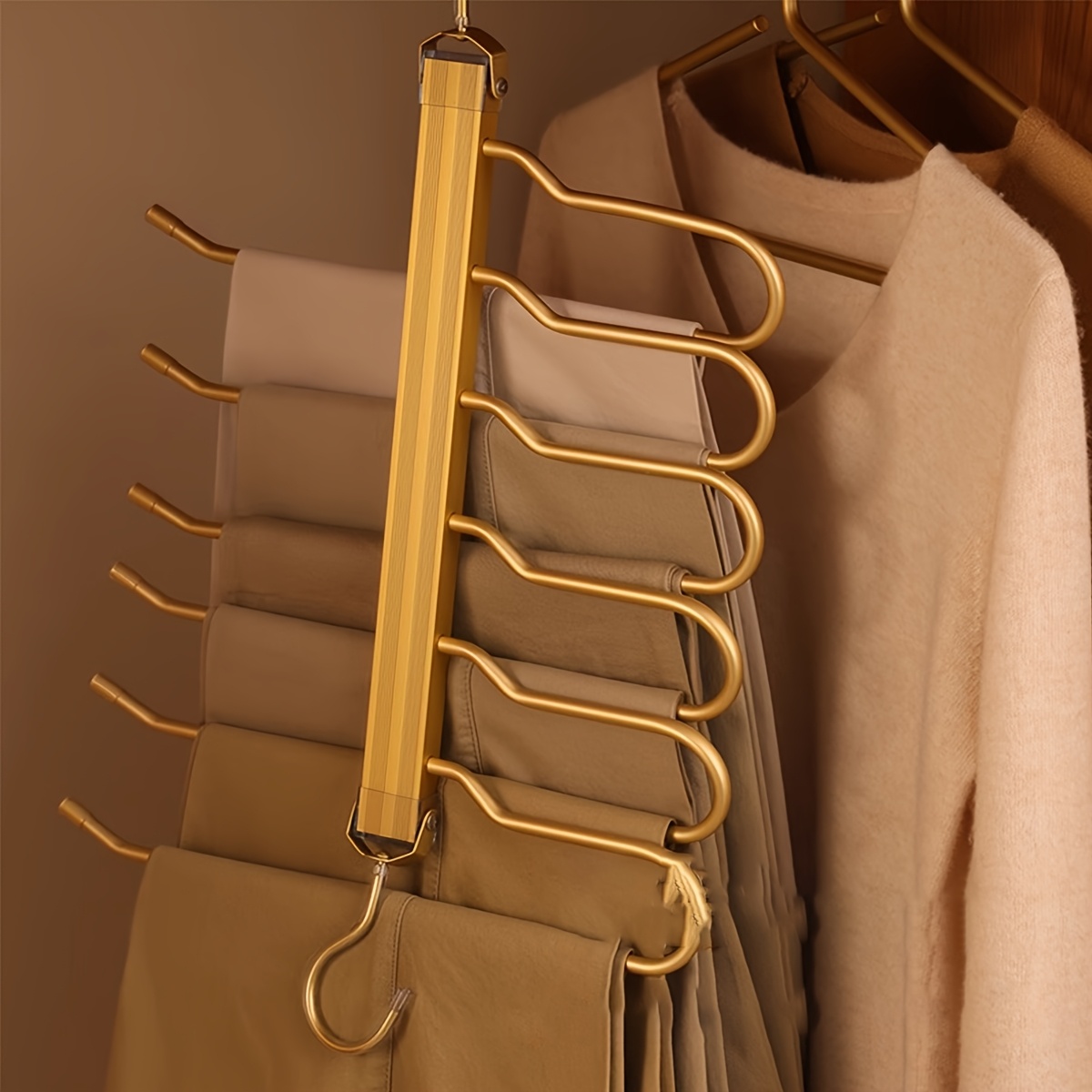 6-In-1 Multifunctional Rotating Clothes Hanger