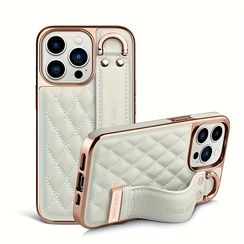 Elegant Microfiber Synthetic Leather Phone Case